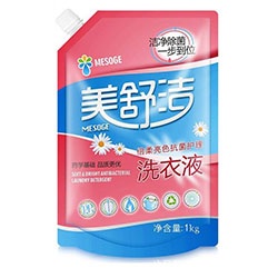 带嘴洗衣液全自动包装机